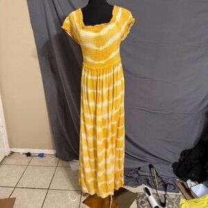 MLLE GABRIELLE Tie Dye Dress Size L